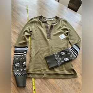 NWT free people olive green